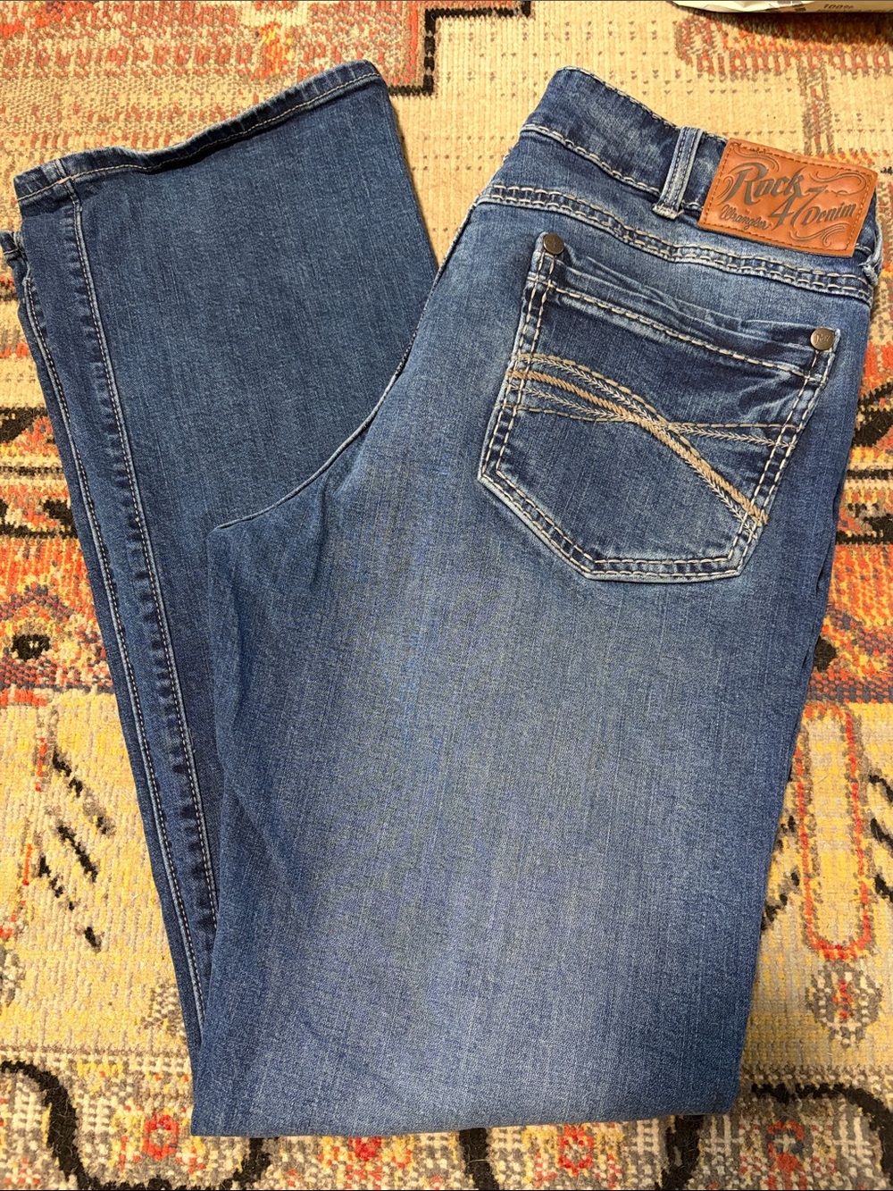 Rock & Republic Men’s Slim Boot Jeans - Blue
